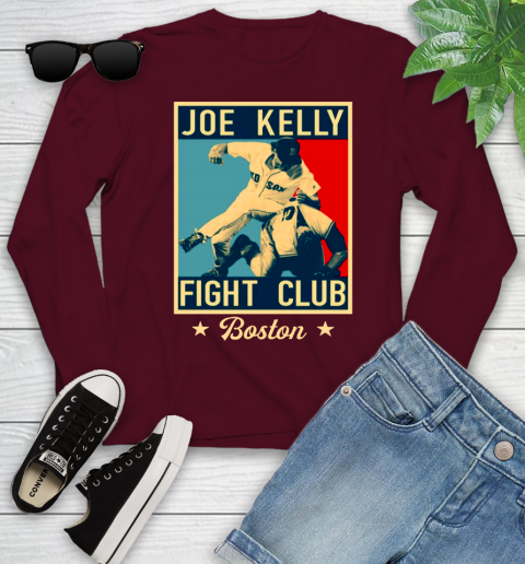 Another Joe Kelly fight club vintage Youth Long Sleeve 6
