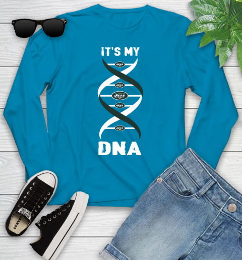 New York Jets NFL Football It's My DNA Sports (1) Youth Long Sleeve 8