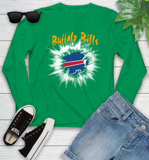 Buffalo Bills NFL Football Adoring Fan Rip Sports Youth Long Sleeve 7