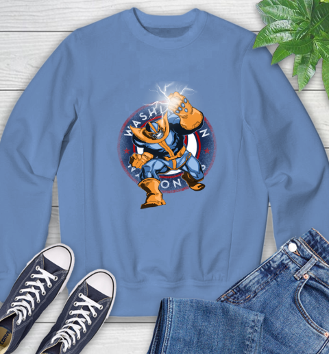 Washington Nationals MLB Baseball Thanos Avengers Infinity War Marvel Sweatshirt 11