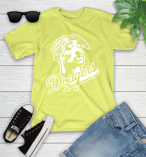 Tupac Dodgers Youth T-Shirt 10
