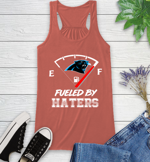 Carolina Panthers NFL Football Fueled By Haters Sports Racerback Tank 4 Carolina Panthers NFL Football Fueled By Haters Sports Racerback Tank - Image 4