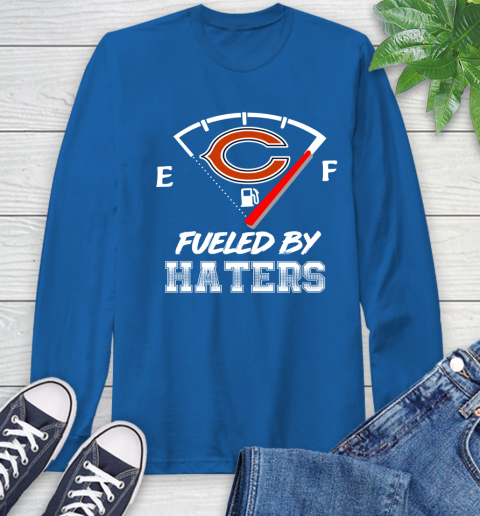 Chicago Bears NFL Football Fueled By Haters Sports Long Sleeve T-Shirt 10