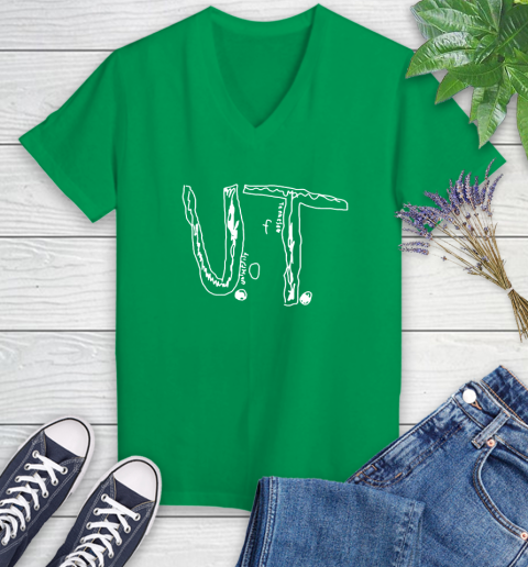 Ut Bully University Of Tennessee Women's V-Neck T-Shirt 5