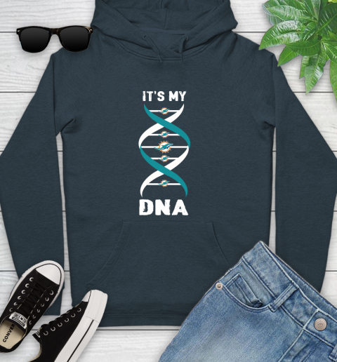 Miami Dolphins NFL Football It's My DNA Sports Youth Hoodie 10