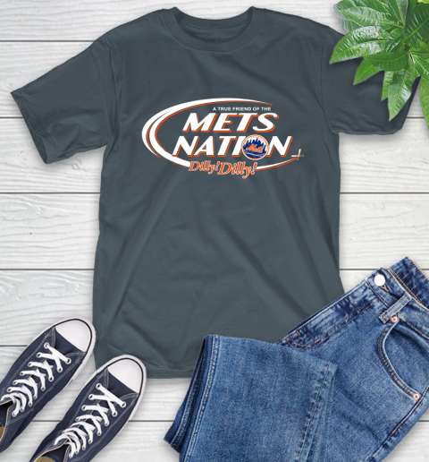 MLB A True Friend Of The New York Mets Dilly Dilly Baseball Sports T-Shirt 10