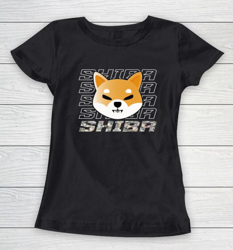 Shiba Coin Cryptocurrency SHIB Token Hoder Women's T-Shirt