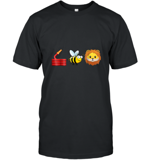 Funny animal joke shirt Pun Tee Hoes bee Lion Shirt 4LV T-Shirt