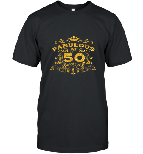 50 years old birthday shirt Fabulous at 50 T-Shirt