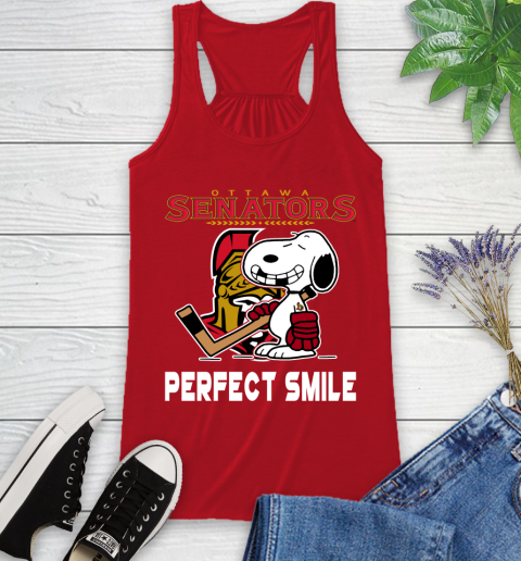 NHL New York Rangers Snoopy Perfect Smile The Peanuts Movie Hockey T Shirt Racerback Tank 5