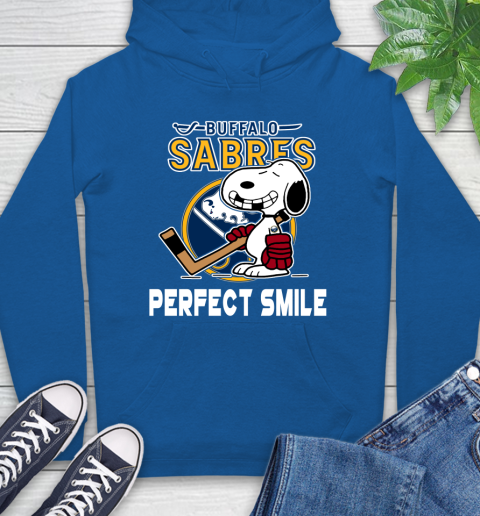 NHL Buffalo Sabres Snoopy Perfect Smile The Peanuts Movie Hockey T Shirt Hoodie 9