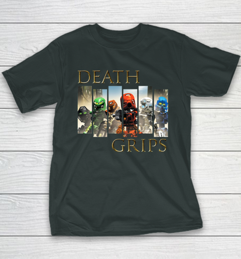 Death Grips Bionicle Toa Mata Youth T-Shirt 3