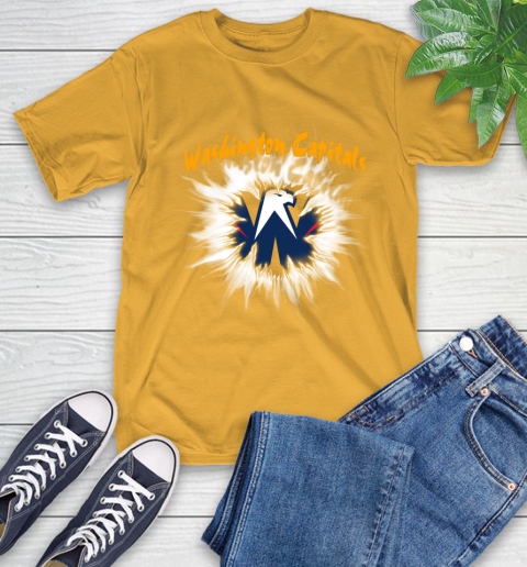 Washington Capitals NHL Hockey Adoring Fan Rip Sports T-Shirt 2