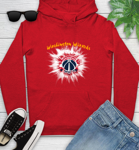 Washington Wizards NBA Basketball Rip Sports Youth Hoodie
