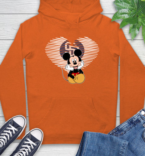 MLB San Diego Padres The Heart Mickey Mouse Disney Baseball T Shirt_000 Hoodie 4
