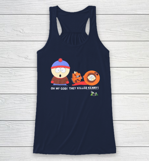 Oh My God They Killed Kenny Shirt South Park Adult Cartoon Racerback Tank 5