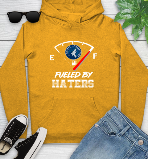 Minnesota Timberwolves NBA Basketball Fueled By Haters Sports Youth Hoodie - Image 3