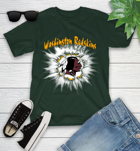 Washington Redskins NFL Football Adoring Fan Rip Sports Youth T-Shirt 5
