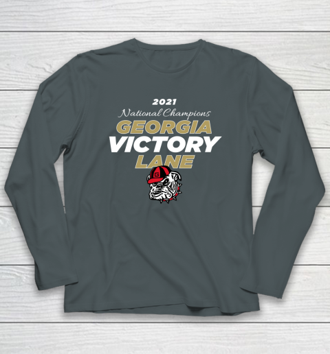 Uga National Championship Georgia Bulldogs Victory Lane 2022 Long Sleeve T-Shirt 4