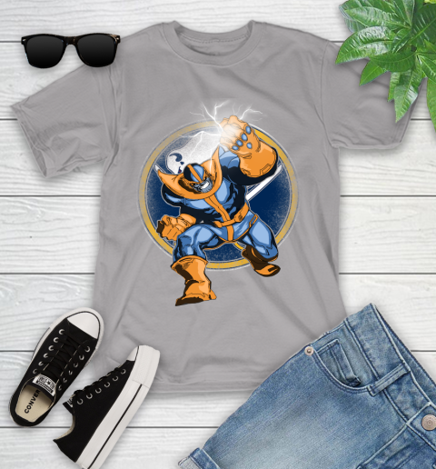 Buffalo Sabres NHL Hockey Thanos Avengers Infinity War Marvel Youth T-Shirt 4