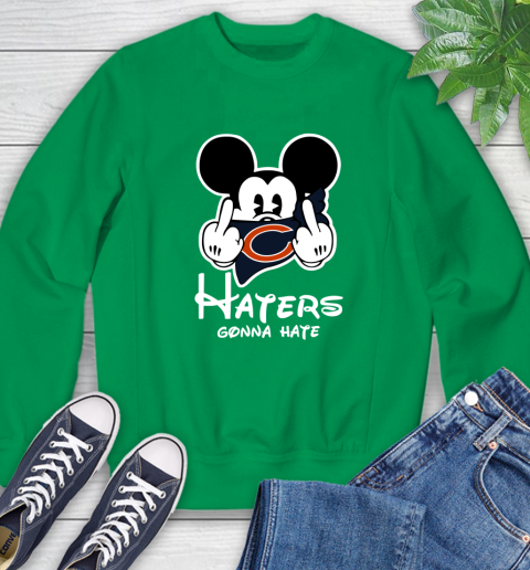 NFL Chicago Bears Haters Gonna Hate Mickey Mouse Disney Football T Shirt Sweatshirt 7