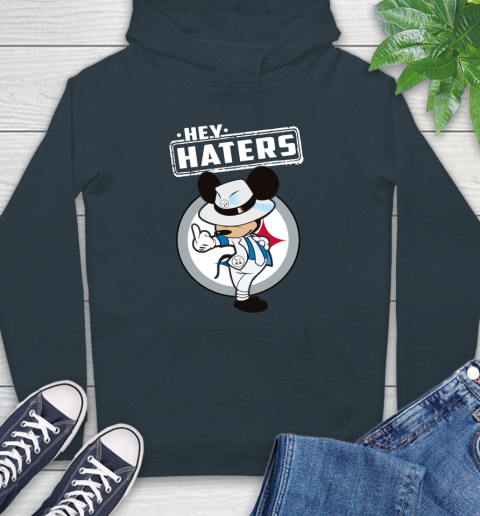 NFL Hey Haters Mickey Football Sports Pittsburgh Steelers Hoodie 7