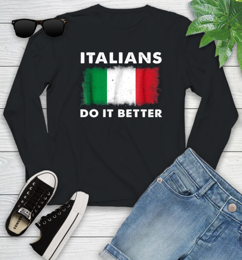 Italians Do It Better Youth Long Sleeve