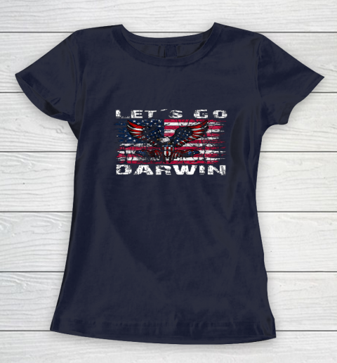 Let's go Darwin America Flag Eagle Women's T-Shirt 10