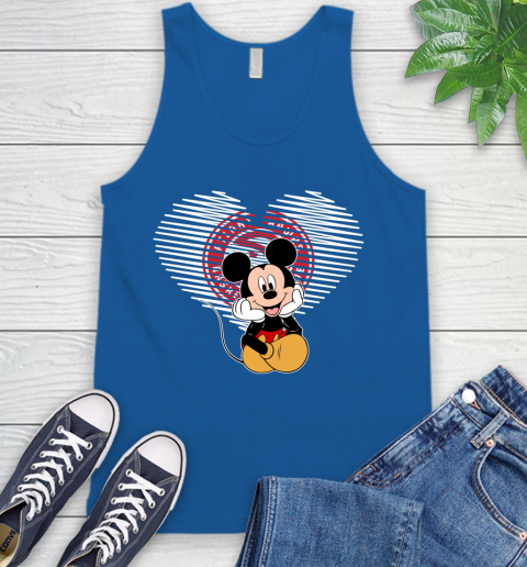 NBA Atlanta Hawks The Heart Mickey Mouse Disney Basketball Tank Top 4