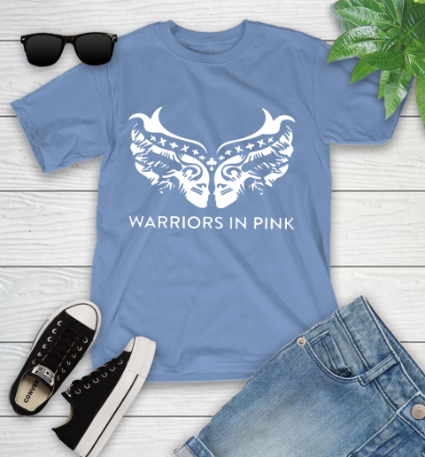 Ford cares warriors in pink shirt Youth T-Shirt 15