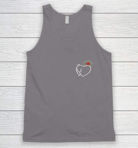 Heart Stethoscope Cute Love Nursing Gifts Valentine Day 2022 Tank Top 5