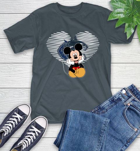 NHL Vancouver Canucks The Heart Mickey Mouse Disney Hockey T-Shirt 10