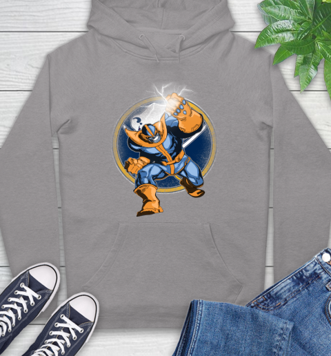 Buffalo Sabres NHL Hockey Thanos Avengers Infinity War Marvel Hoodie 6