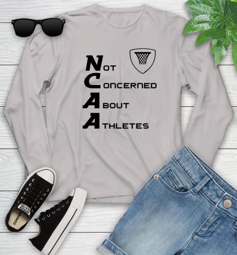 Not Concerned About Athletes Youth Long Sleeve 9