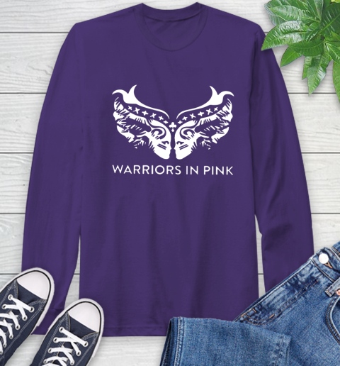 Warriors in pink t-shirt hotsell
