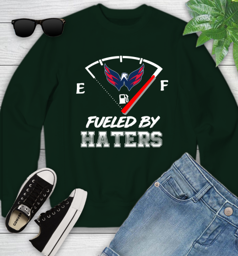 Washington Capitals NHL Hockey Fueled By Haters Sports Youth Sweatshirt 9