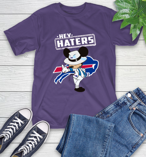 NFL Hey Haters Mickey Football Sports Buffalo Bills T-Shirt 5
