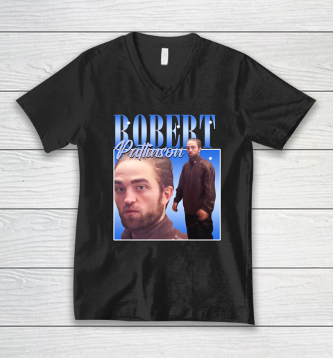 Robert Pattinson Meme V-Neck T-Shirt