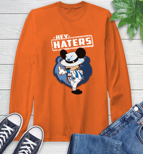 NBA Hey Haters Mickey Basketball Sports Memphis Grizzlies Long Sleeve T-Shirt 4