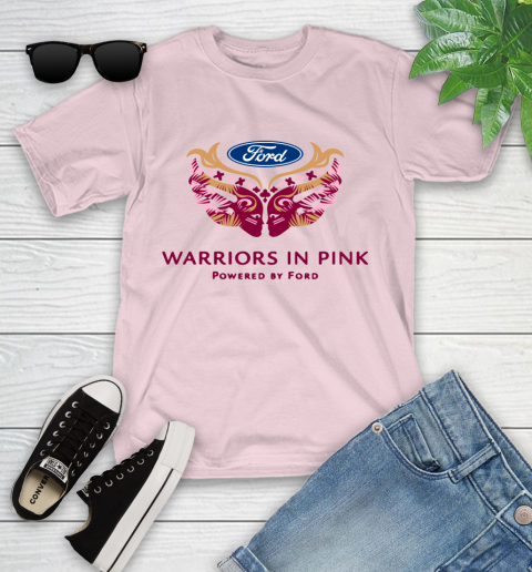 Ford cares warriors in pink Youth T-Shirt 7