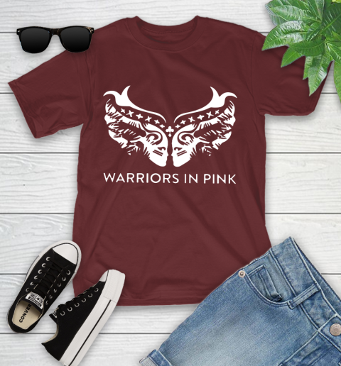Ford cares warriors in pink shirt Youth T-Shirt 14