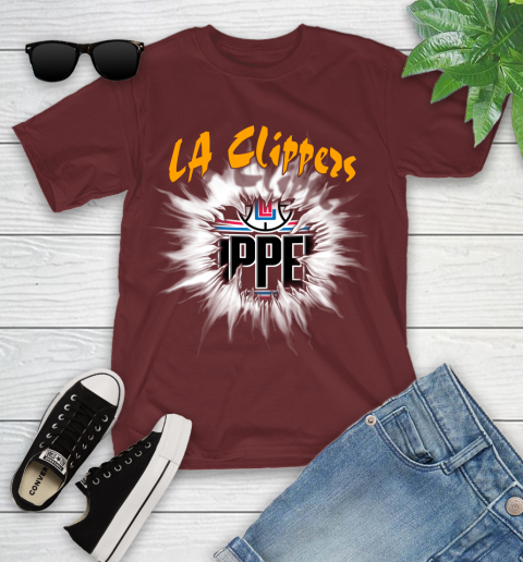 LA Clippers NBA Basketball Rip Sports Youth T-Shirt 14