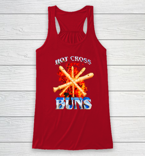 Hot Cross Buns Funny Racerback Tank 3