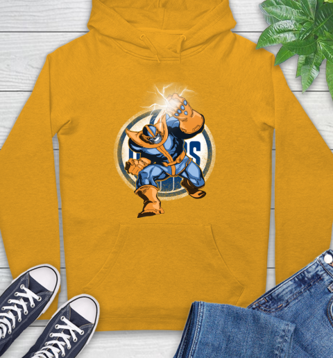 Edmonton Oilers NHL Hockey Thanos Avengers Infinity War Marvel Hoodie 2