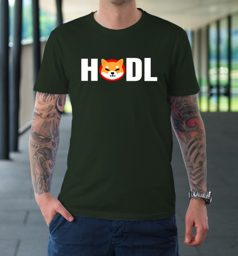 Shiba Inu Token Crypto Shib Army Hodler Coin Cryptocurrency T-Shirt 3