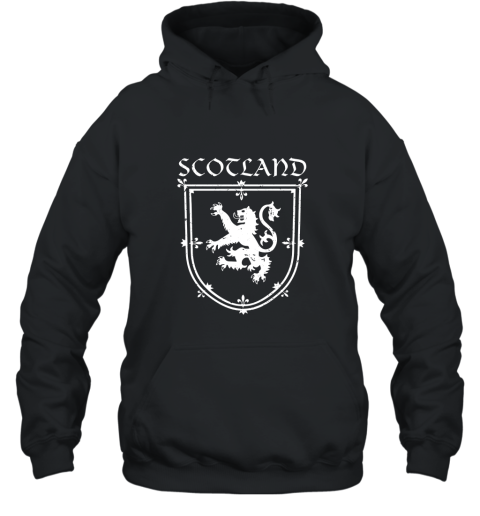 Vintage Royal Coat of Arms of Scotland T shirt Hooded