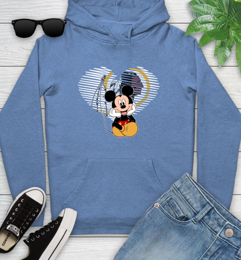 NFL Washington Redskins The Heart Mickey Mouse Disney Football T Shirt_000 Youth Hoodie 13
