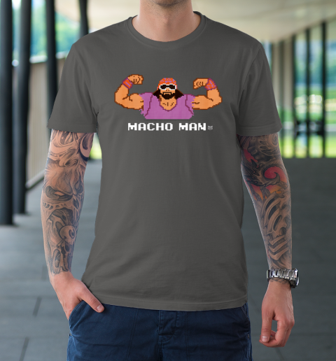 WWE Macho Man 8 Bit T-Shirt 14