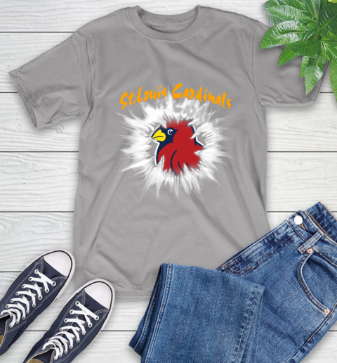 St.Louis Cardinals MLB Baseball Adoring Fan Rip Sports T-Shirt 6