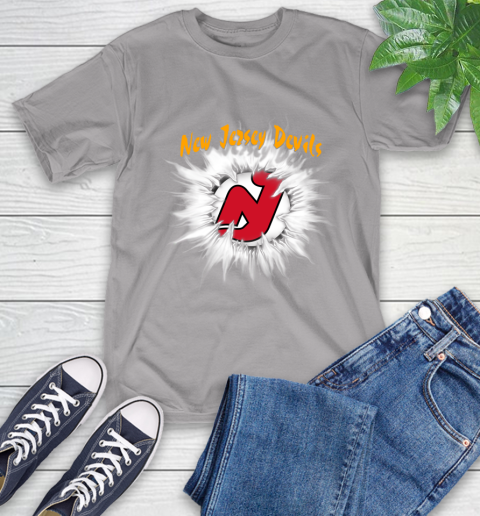 New Jersey Devils NHL Hockey Adoring Fan Rip Sports T-Shirt 6